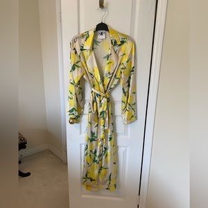 SJP by Sarah Jessica Parker Yellow Floral Dress